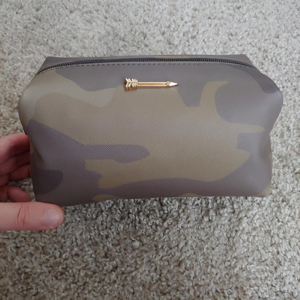 Stella & Dot Camo Pouf